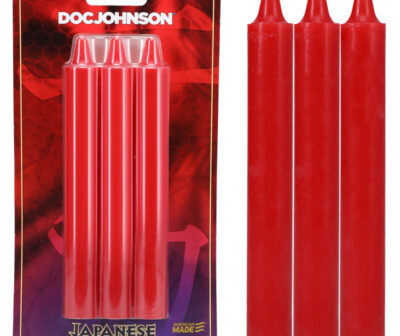 Japanese Drip Candles - Red