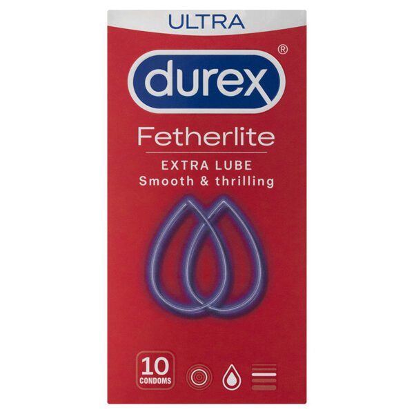 Durex Fetherlite Ultra Extra Lube Condoms