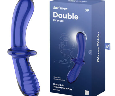 Satisfyer Double Crystal - Blue