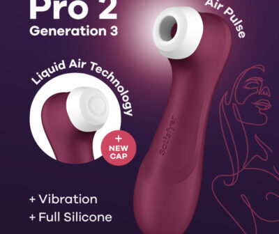 Satisfyer Pro 2 Generation 3 - Wine Red