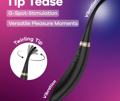 Satisfyer Tip Tease - Black