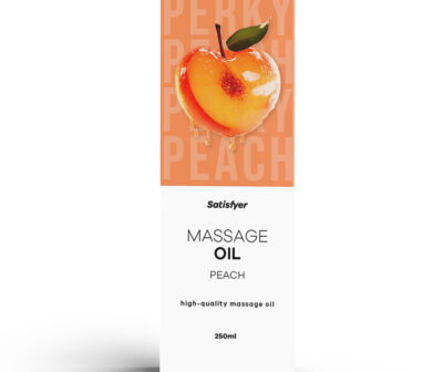 Satisfyer Massage Oil 250 ml Peach