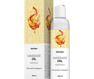 Satisfyer Massage Oil 250 ml Warming