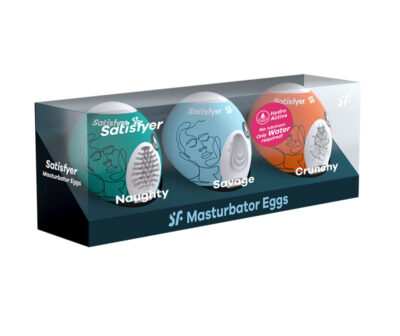 Satisfyer Masturbator Eggs - Mixed 3 Pack #2
