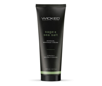 Wicked SAGE + SEA SALT Sensual Massage Cream