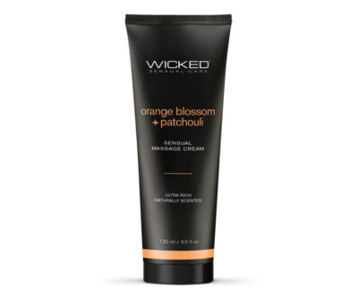 Wicked ORANGE BLOSSOM + PATCHOULI Sensual Massage Cream