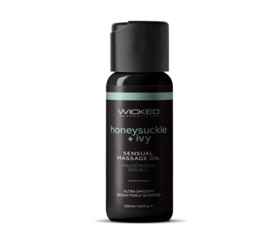 Wicked Sensual Massage Oil - Honeysuckle + Ivy