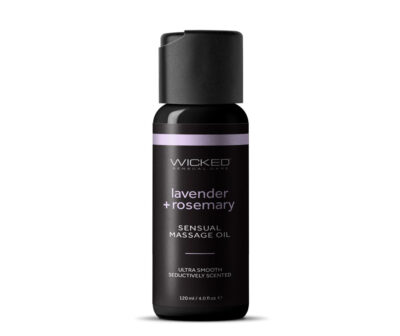 Wicked Sensual Massage Oil - Lavender + Rosemary