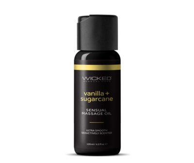 Wicked Sensual Massage Oil - Vanilla + Sugarcane