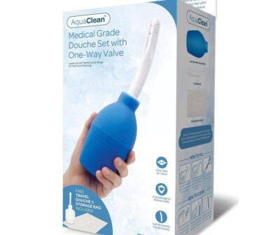 AquaClean Medical Grade Douche Set with 1-Way Valve
