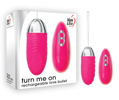 Adam & Eve Turn Me On Rechargeable Love Bullet