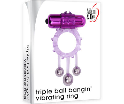 Adam & Eve Triple Ball Bangin Vibrating Ring