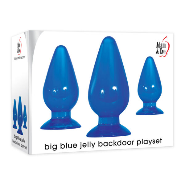 Adam & Eve Big Blue Jelly Backdoor Playset