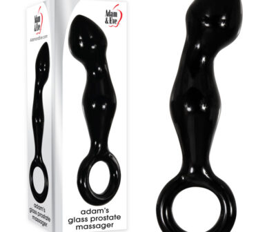 Adam & Eve ADAMS GLASS PROSTATE MASSAGER