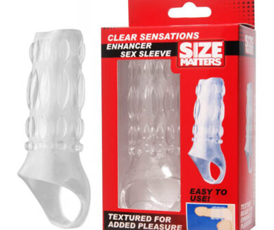 Size Matters Clear Sensations