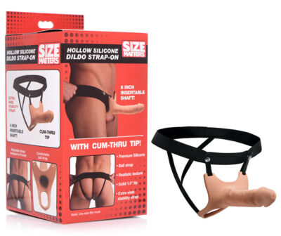 Size Matters Silicone Dildo Strap-On