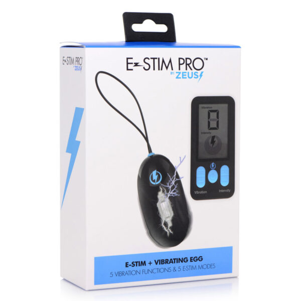 Zeus Electrosex Vibrating & E-Stim Egg