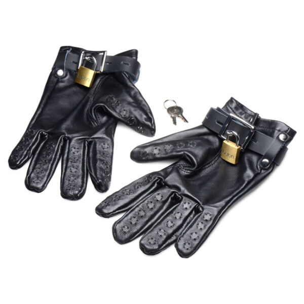 Strict Locking Vampire Gloves
