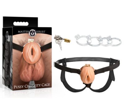Master Series Pussy Chastity Cage - Light
