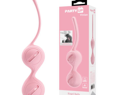 Party Up VIVIAN Kegel Balls - Pink