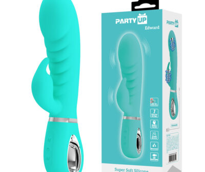 Party Up EDWARD Rabbit Vibe - Teal
