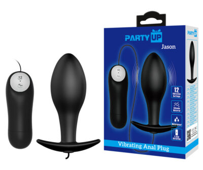 Party Up JASON Vibrating Anal Plug