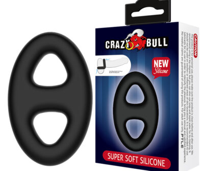 CRAZY BULL Oval Cock & Ball Ring