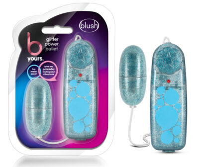 B Yours Glitter Power Bullet - Blue