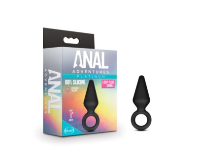 Anal Adventures Platinum Loop Plug - Small