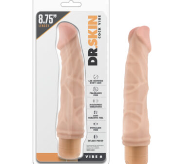 Dr. Skin Cock Vibe 6 - 8.5'' Cock