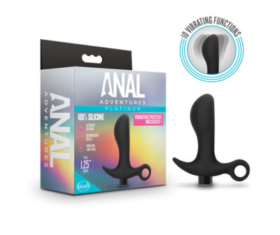 Anal Adventures Platinum Vibrating Prostate Massager 01
