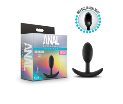 Anal Adventures Platinum Vibra Slim Plug