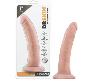 Dr. Skin 7'' Cock with Suction Cup