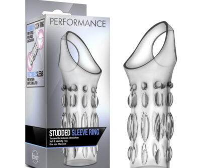 Performance Studded Sleeve Ring - Clear
