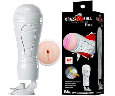 CRAZY BULL FLORA Vibrating Stroker