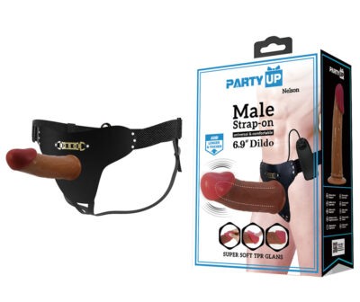 Party Up NELSON Vibrating Strap-On