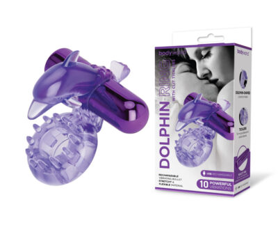 Bodywand Rechargeable Dolphin Ring with Clit Ticklers