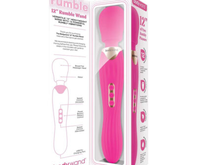 Bodywand RUMBLE WAND 12 Inch - Hot Pink