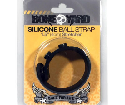Boneyard Silicone Ball Strap Black