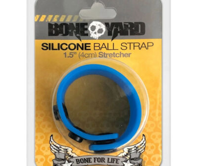 Boneyard Silicone Ball Strap Blue