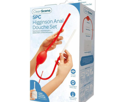 CleanScene 5 Piece Higginson Anal Douche Set