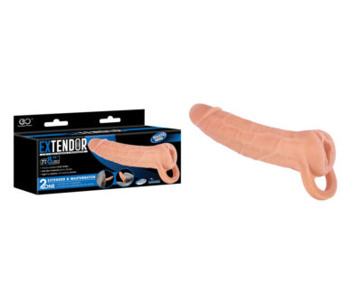 Extendor 8'' 2-in-1 Penis Extender & Masturbator