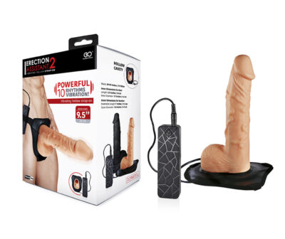 Erection Assistant 2 Vibrating Hollow Strap-On