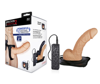 Erection Assistant 2 Vibrating Hollow Strap-On