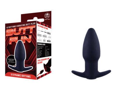 Butt Fun Rechargeable Butt Plug - Black
