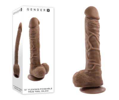 Gender X 10'' FLEXSKIN POSEABLE TRUE FEEL - Dark