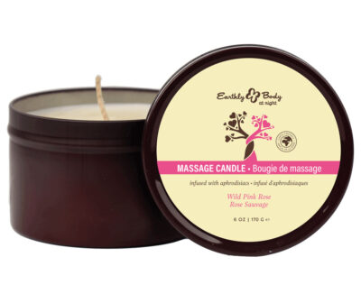 EB Aphrodisiac Massage Candle - Wild Pink Rose