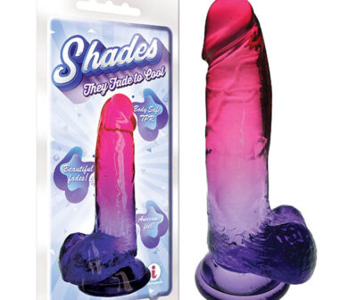 Shades 8'' Jelly TPR Dong