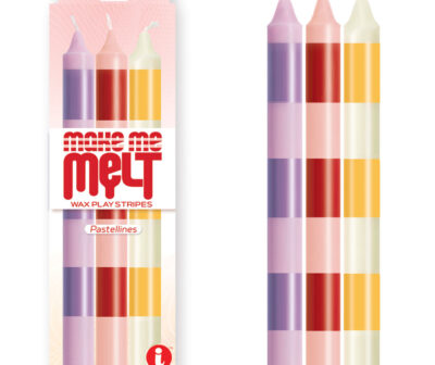 The 9's Make Me Melt Drip Candle 3-Pk - Pastellines