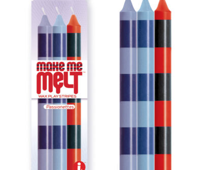The 9's Make Me Melt Drip Candle 3-Pk, Passionettes